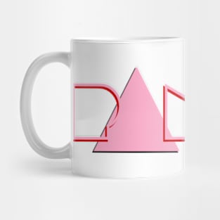 Pansy Reclaimed - Pink Triangle Mug